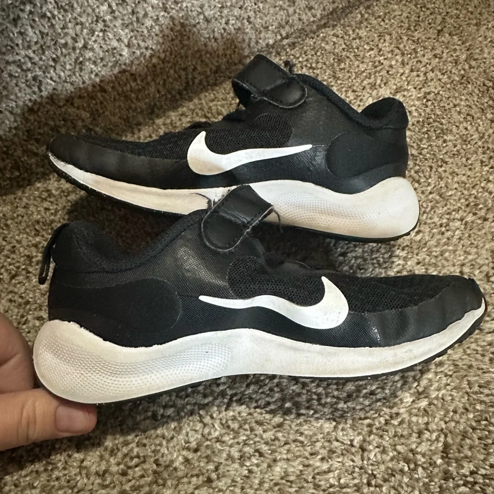 Nike Kids Black and White Nike Sneakers